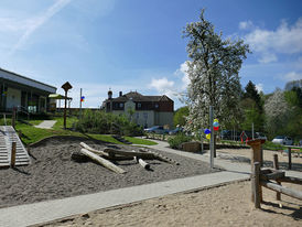 Einweihung der Katholischen Kindertagesstätte St. Vinzenz 2023 (Foto: Karl-Franz Thiede)